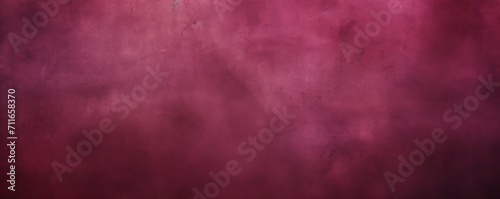 Burgundy flat clear gradient background with grainy rough matte noise plaster texture