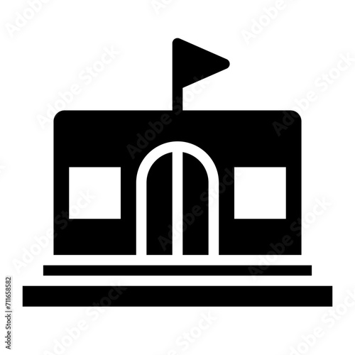 Bunker icon vector image. Can be used for Golf.