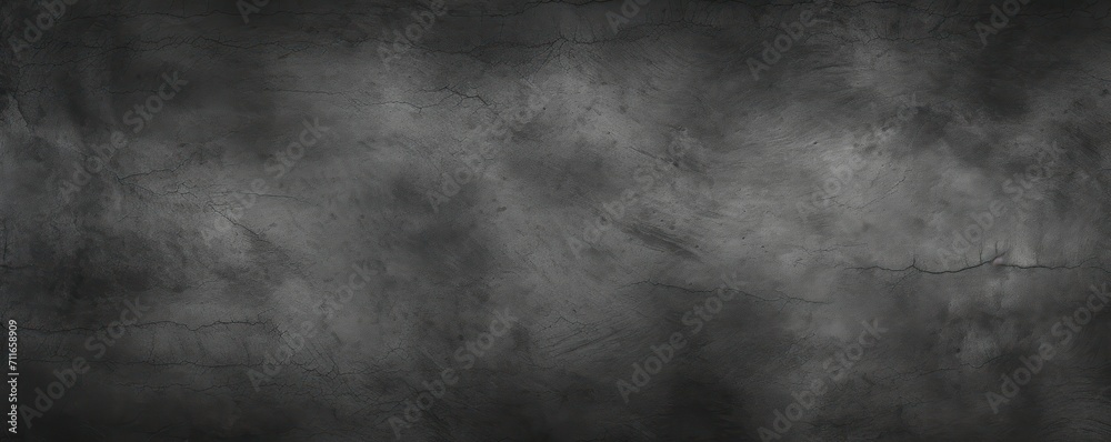 Charcoal flat clear gradient background with grainy rough matte noise plaster texture