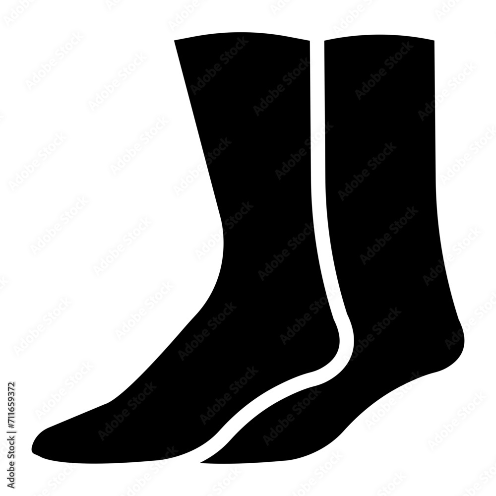 Ski Socks icon vector image. Can be used for Ski Resort. Ski Socks icon vector image. Can be used for Ski Resort.