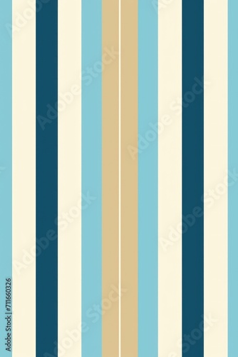 Classic striped seamless pattern in shades of azure and beige