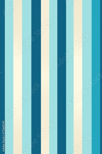 Classic striped seamless pattern in shades of azure and beige