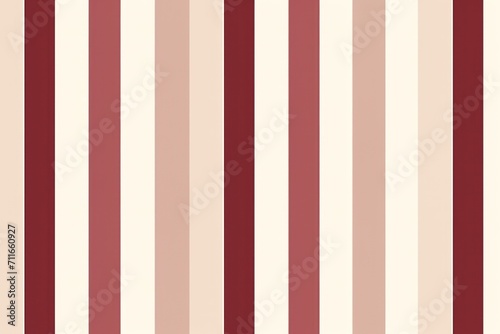 Classic striped seamless pattern in shades of crimson and beige