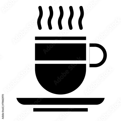 Coffee icon vector image. Can be used for Addiction.