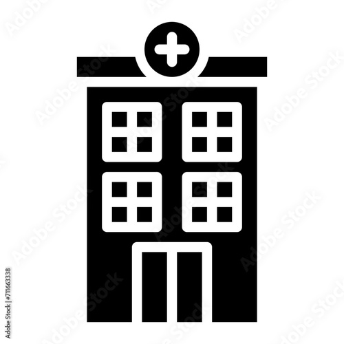 Rehab Clinic icon vector image. Can be used for Addiction.