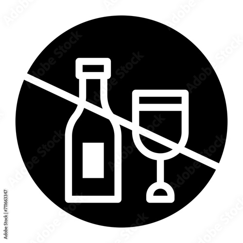 Sober icon vector image. Can be used for Addiction.