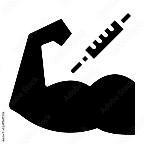 Steroids icon vector image. Can be used for Addiction.