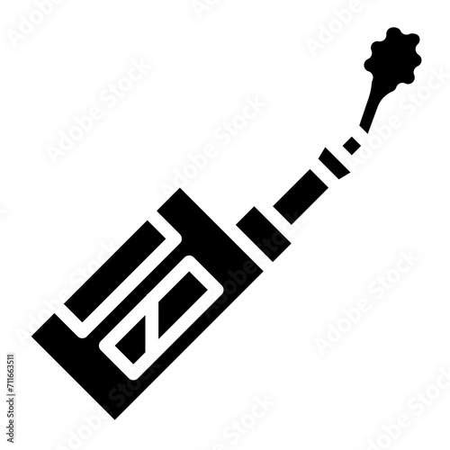 Vaping Addiction icon vector image. Can be used for Addiction.