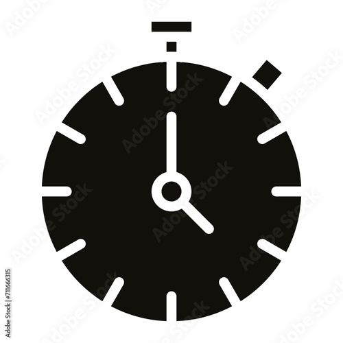 Timer icon vector image. Can be used for Laundry.