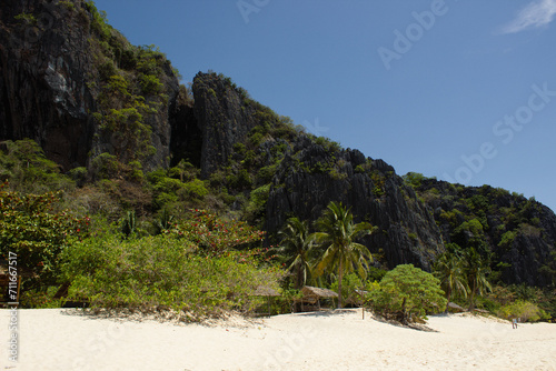 Paradise beach in Philippines