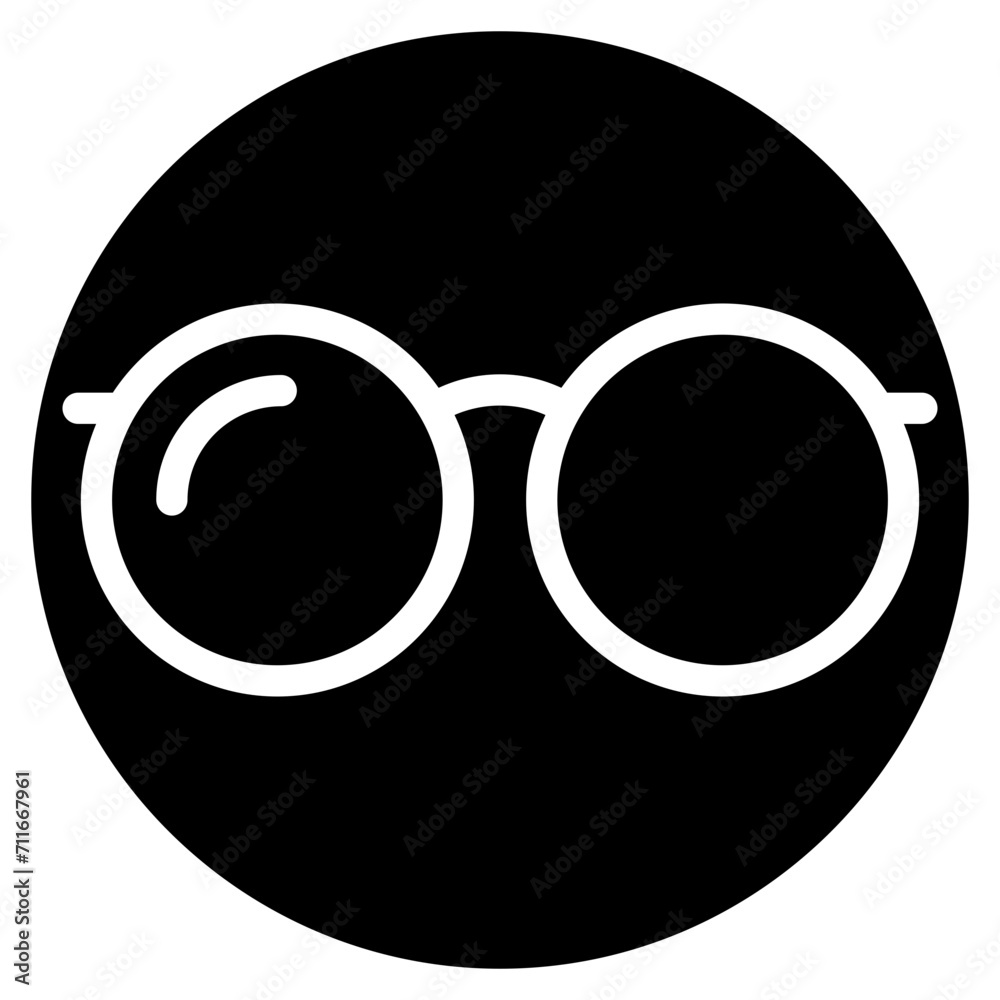 Glasses icon vector image. Can be used for Nursing Home. Glasses icon vector image. Can be used for Nursing Home.
