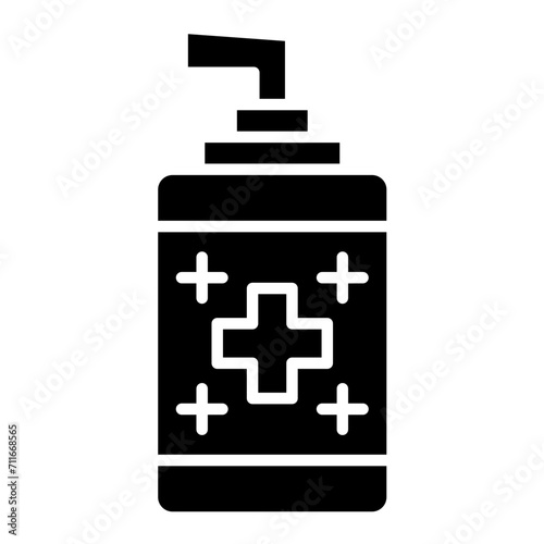 Antiseptic icon vector image. Can be used for Pharmacy.