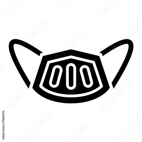 Medical Mask icon vector image. Can be used for Pharmacy.