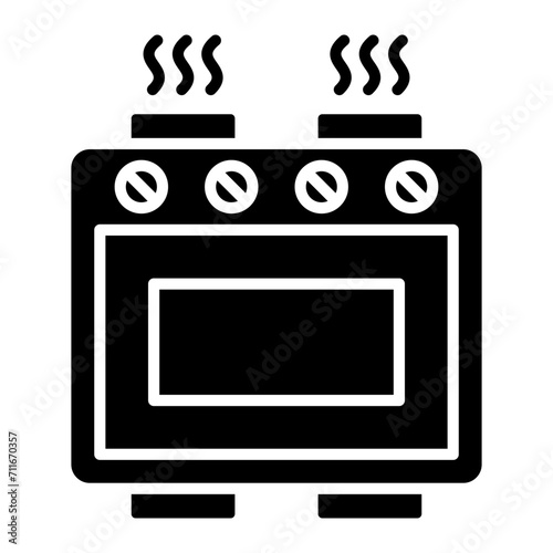 Electric Stove icon vector image. Can be used for Electronic Devices.