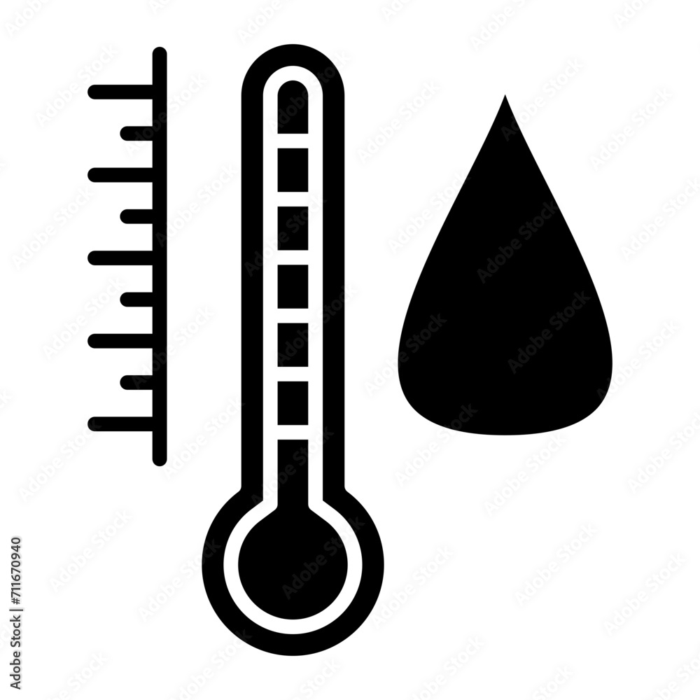 Humidity icon vector image. Can be used for Weather. Humidity icon vector image. Can be used for Weather.