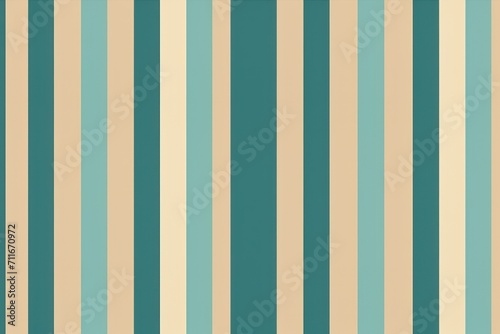 Classic striped seamless pattern in shades of teal and beige