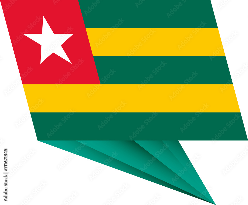 Togo pin flag Togo pin flag