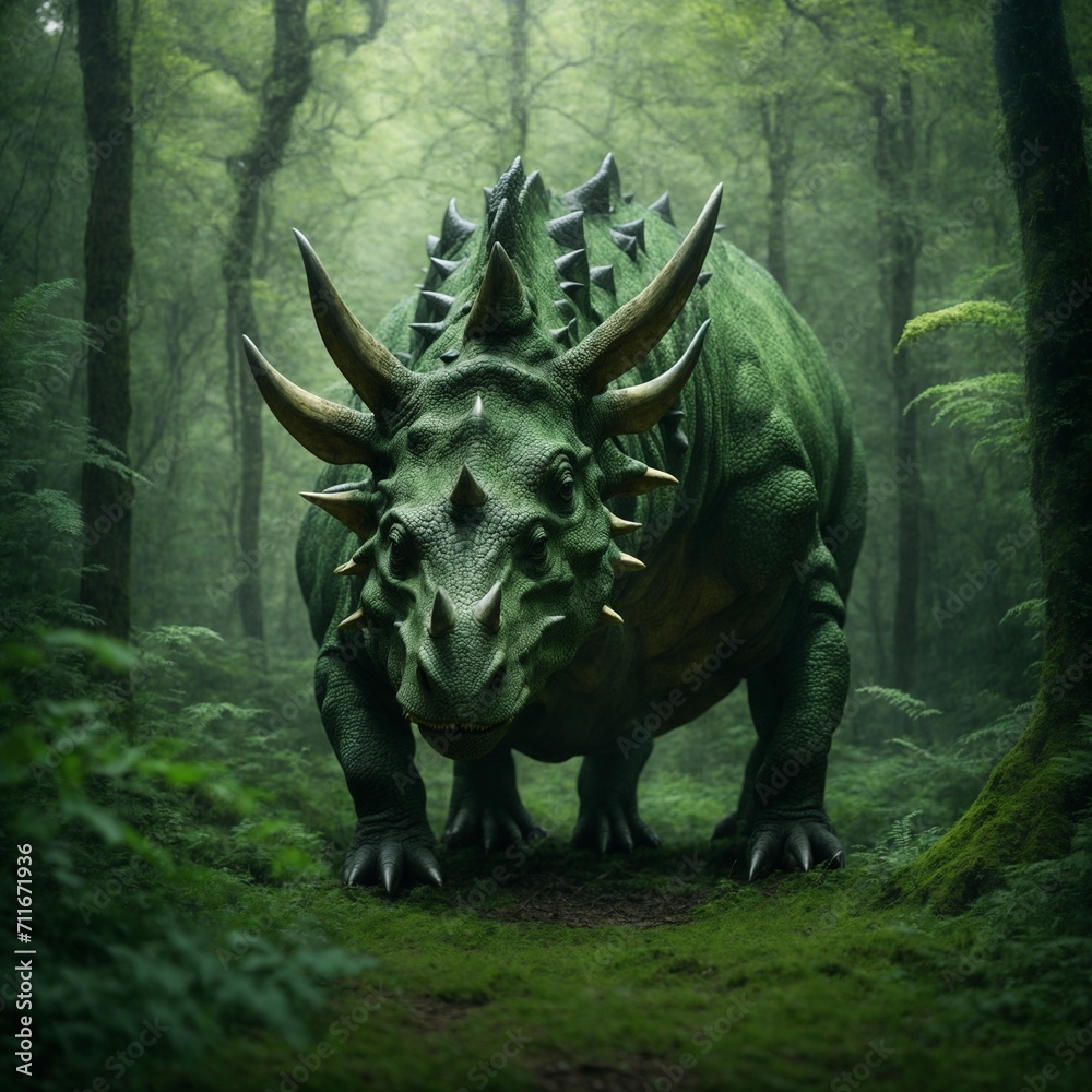 Fototapeta premium creature in the forest 