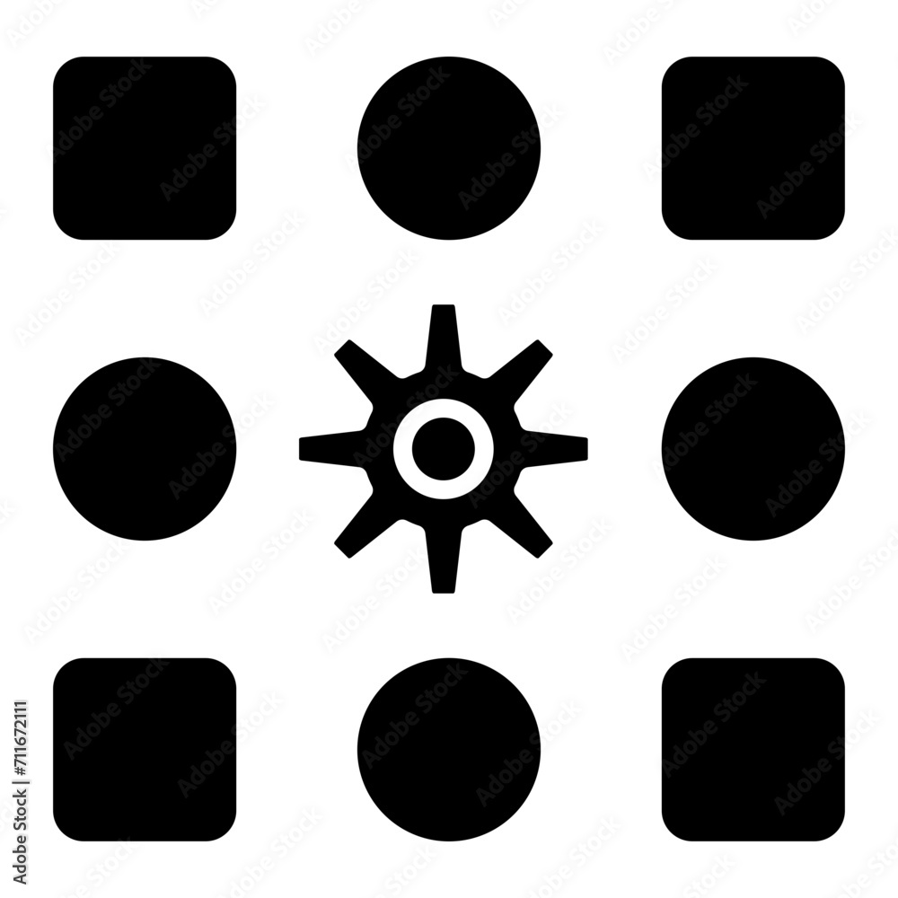 Pattern System icon vector image. Can be used for Data Analytics. Pattern System icon vector image. Can be used for Data Analytics.