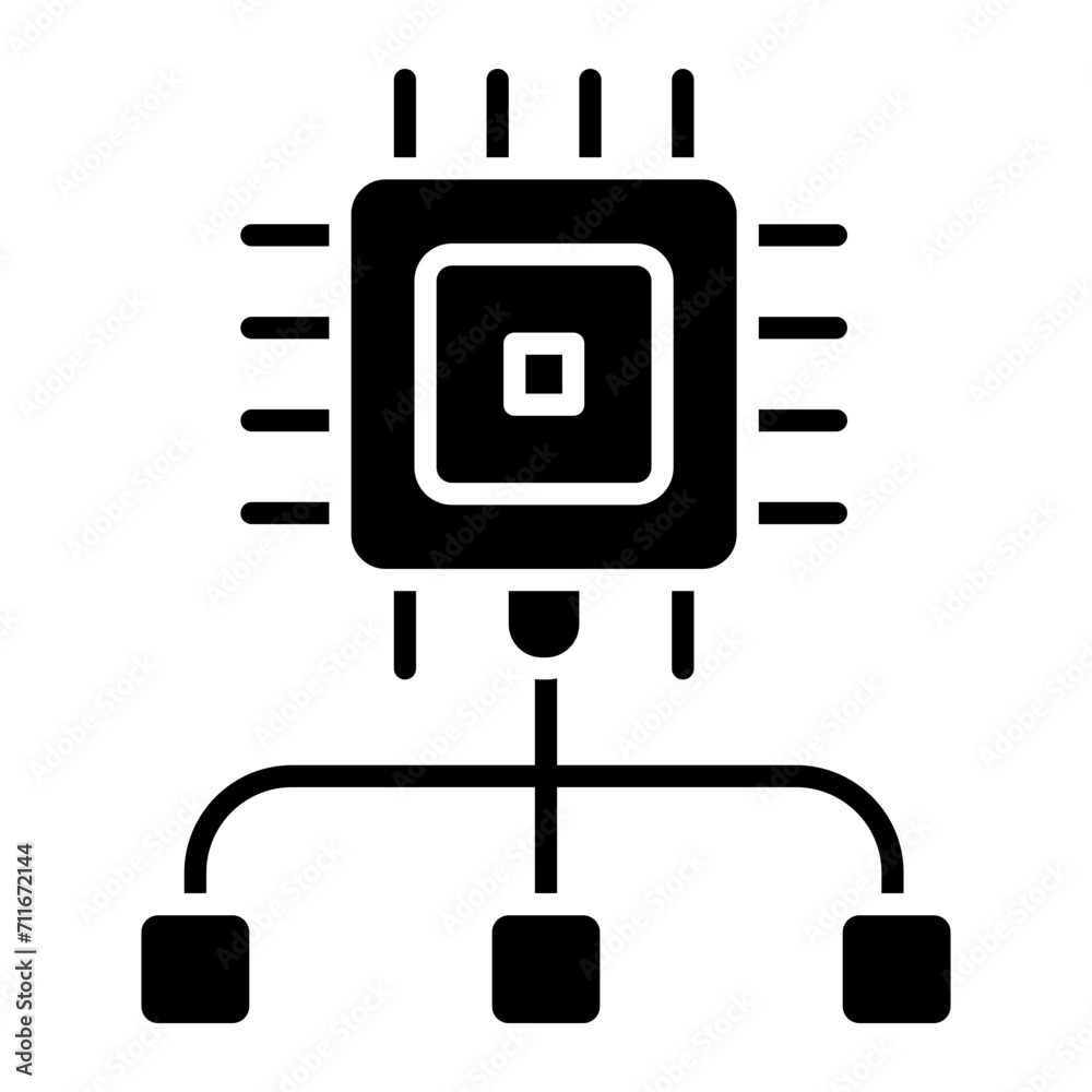 Intelligent Control icon vector image. Can be used for Data Analytics. Intelligent Control icon vector image. Can be used for Data Analytics.