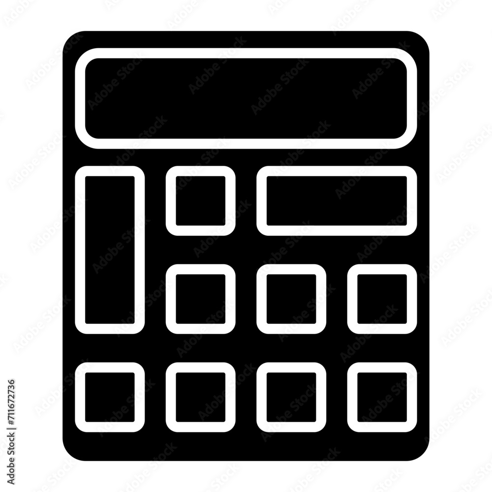 Calculator icon vector image. Can be used for Learning. Calculator icon vector image. Can be used for Learning.