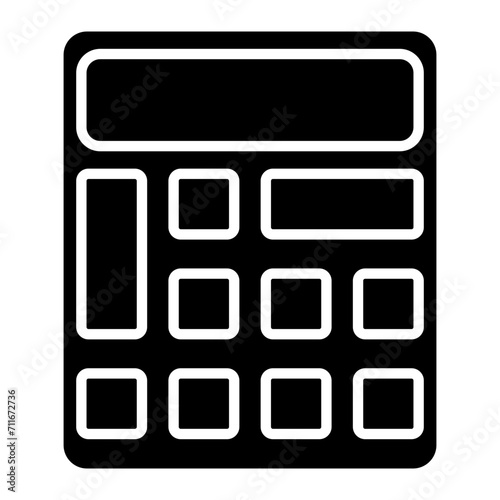 Calculator icon vector image. Can be used for Learning.