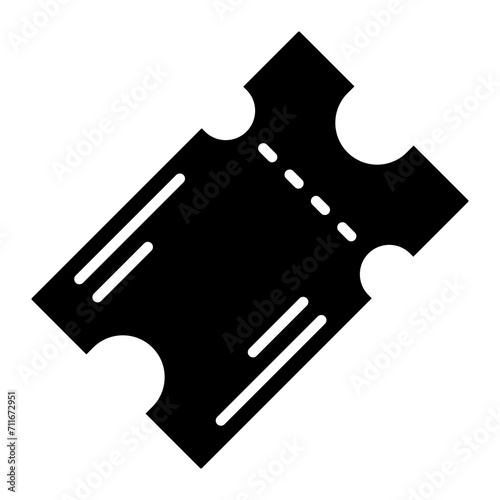 Tickets icon vector image. Can be used for Soccer.