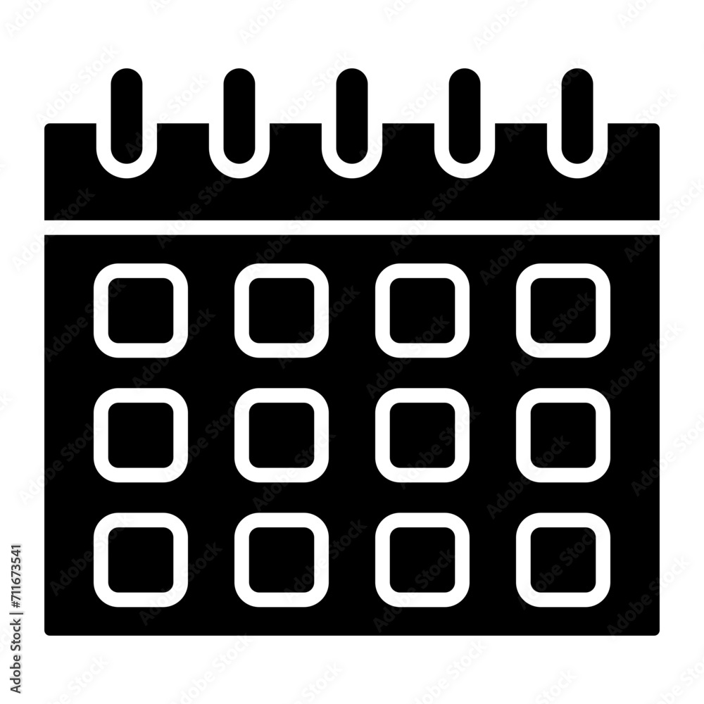 Calendar icon vector image. Can be used for Medicine. Calendar icon vector image. Can be used for Medicine.