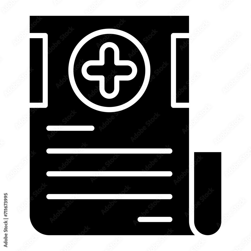 Medical Report icon vector image. Can be used for Medicine I. Medical Report icon vector image. Can be used for Medicine I.