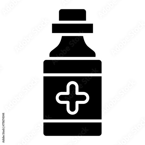 Syrup icon vector image. Can be used for Medicine I.