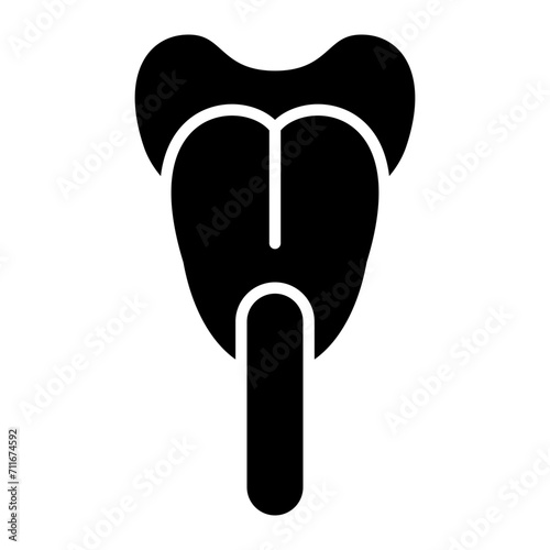 Tongue Depressor icon vector image. Can be used for Medicine I.