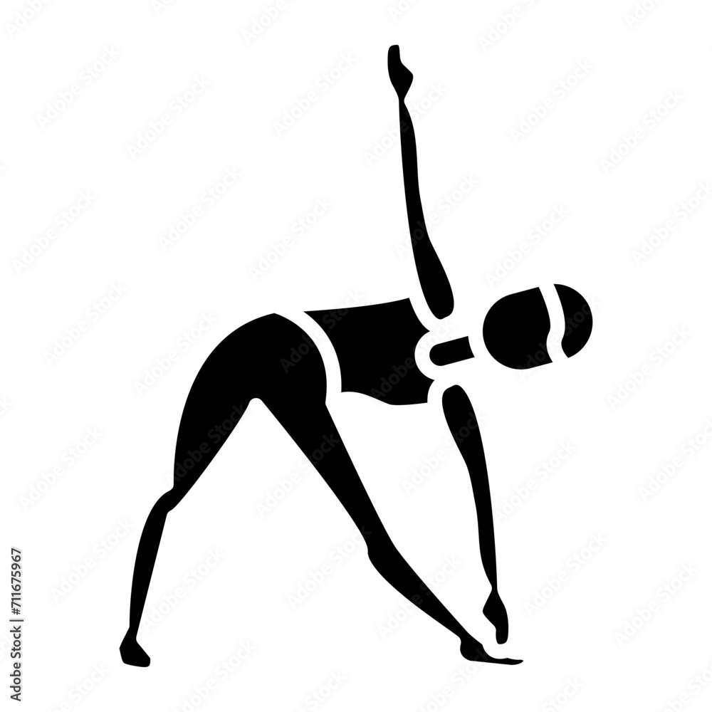Extended Pose icon vector image. Can be used for Physical Fitness. Extended Pose icon vector image. Can be used for Physical Fitness.