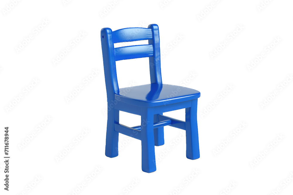 Children's Blue Plastic Chair Children's Blue Plastic Chair