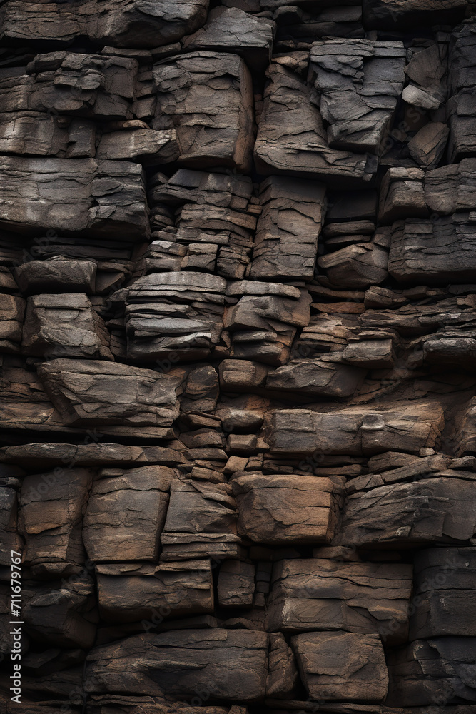 Fototapeta premium Rock wall texture. Natural background and texture for graphic design or wallpaper.