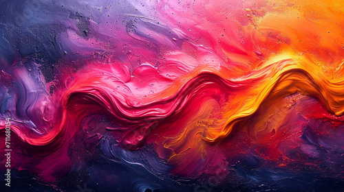 Colorful Abstract Fluid Art 