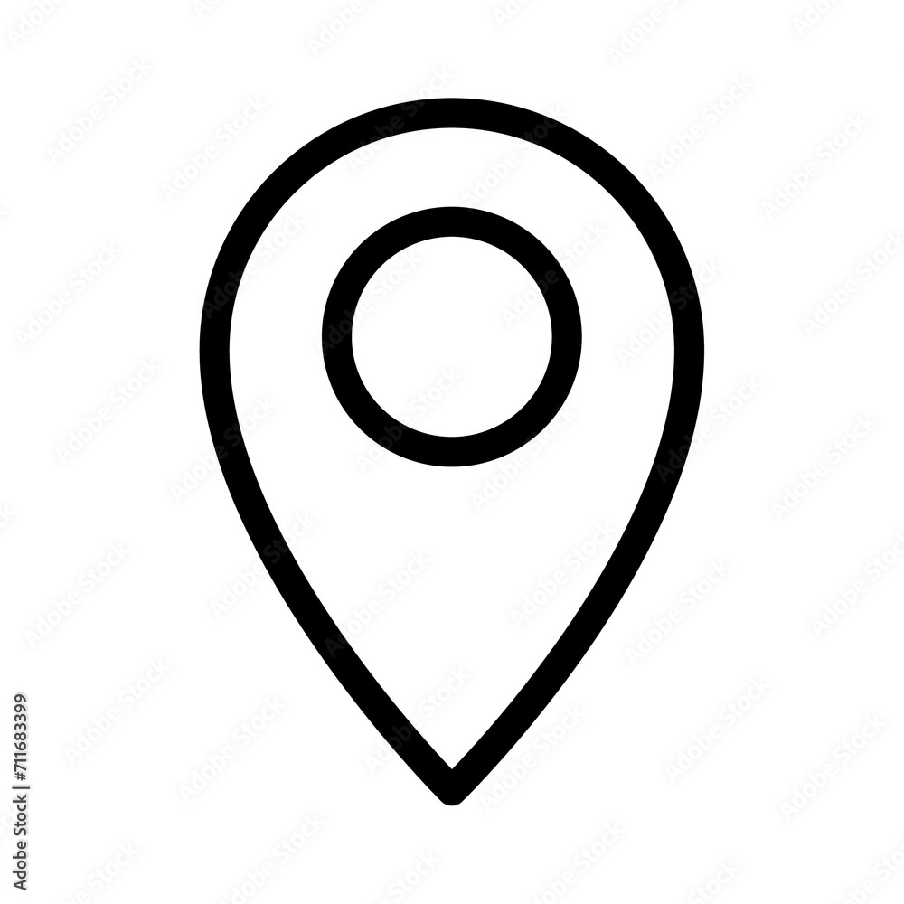 Pin Location icon PNG