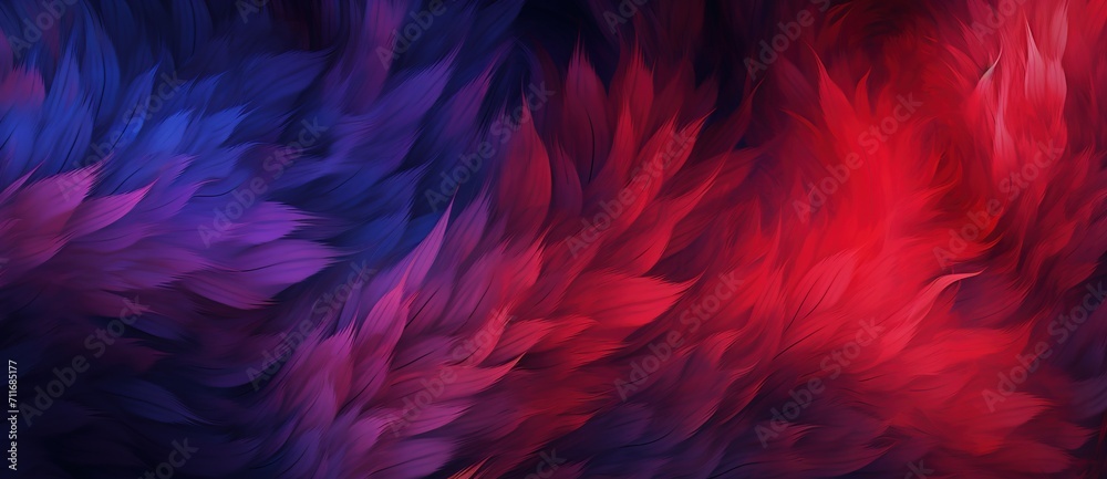 colorful wave of smoke against a black background.