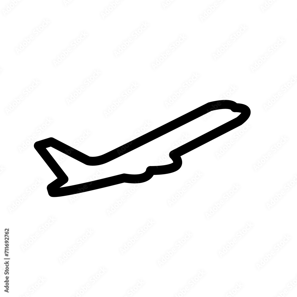 Fototapeta premium Plane icon PNG