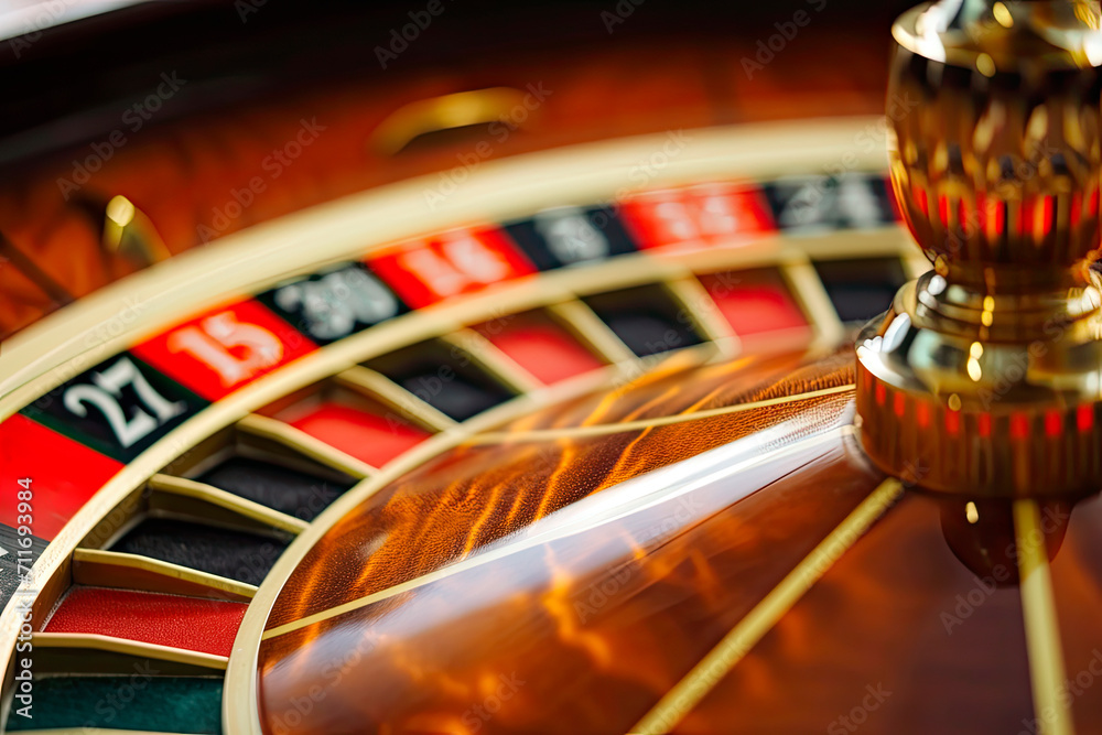 Obraz premium close up of a casino roulette
