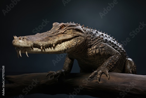 crocodile in the studio © darshika