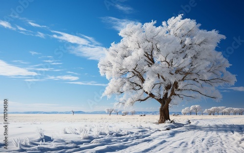 Winter Wonderland Embraced by Frosted Trees © Virginie Verglas