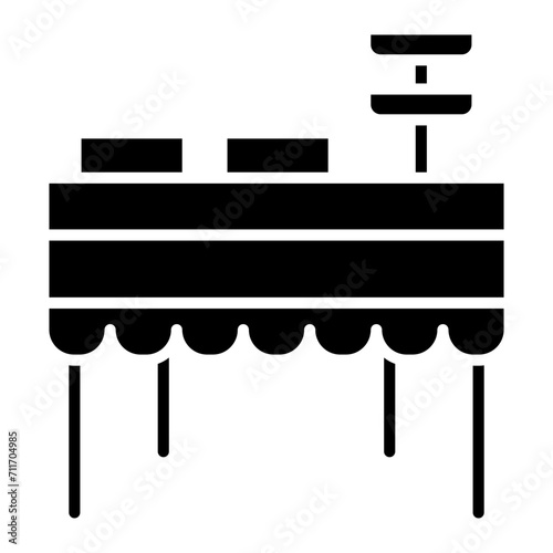 Corporate Catering icon vector image. Can be used for Catering.