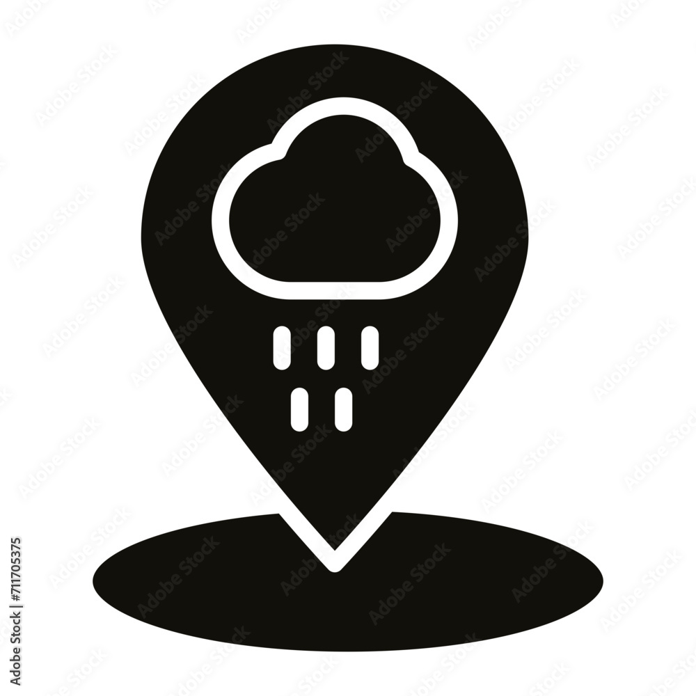 Local Weather icon vector image. Can be used for Vacation Planning. Local Weather icon vector image. Can be used for Vacation Planning.