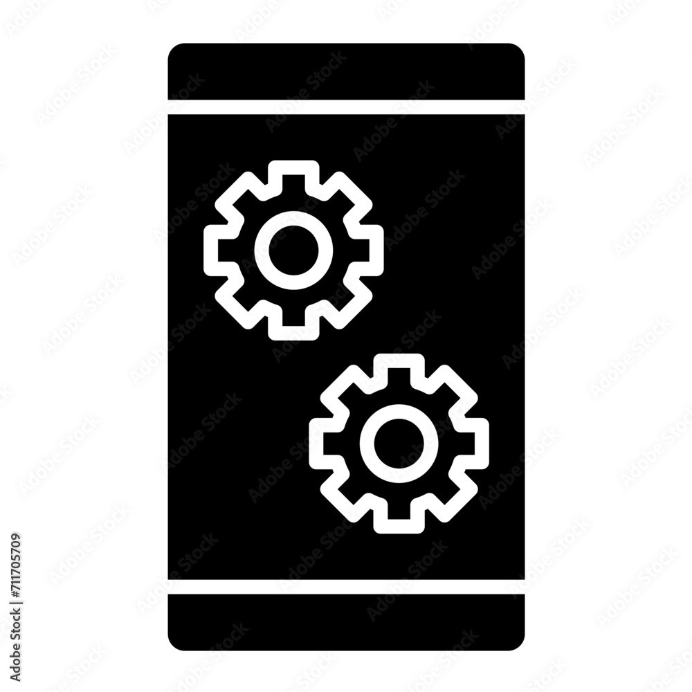 Setting System icon vector image. Can be used for Mobile UI & UX. Setting System icon vector image. Can be used for Mobile UI & UX.