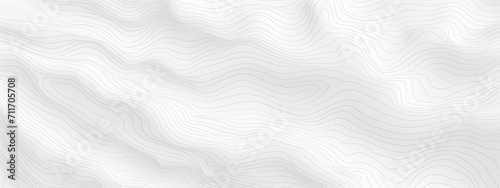 Abstract White Background with Waves 
