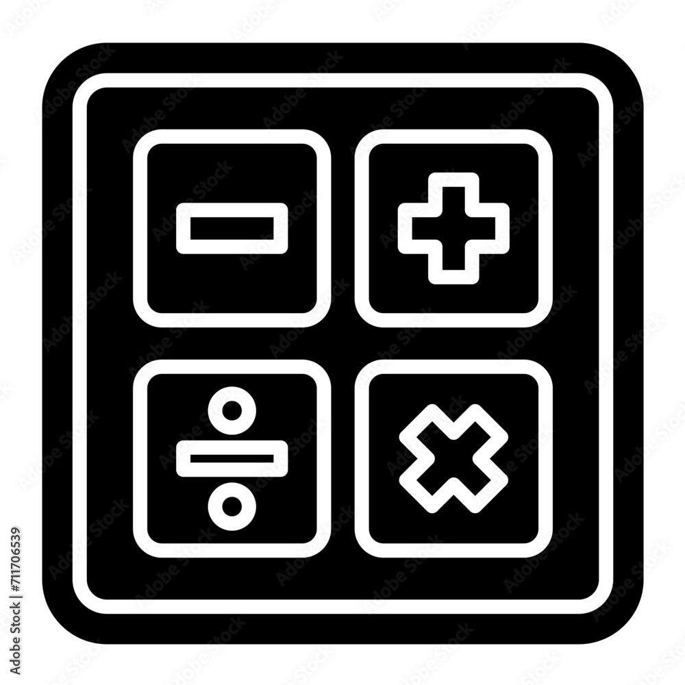 Math Symbols icon vector image. Can be used for School. Math Symbols icon vector image. Can be used for School.