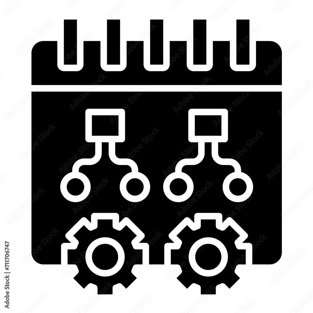 Planning icon vector image. Can be used for Human Resource. Planning icon vector image. Can be used for Human Resource.