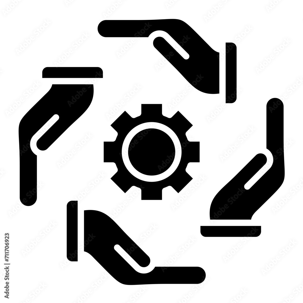 Team work icon vector image. Can be used for Human Resource. Team work icon vector image. Can be used for Human Resource.
