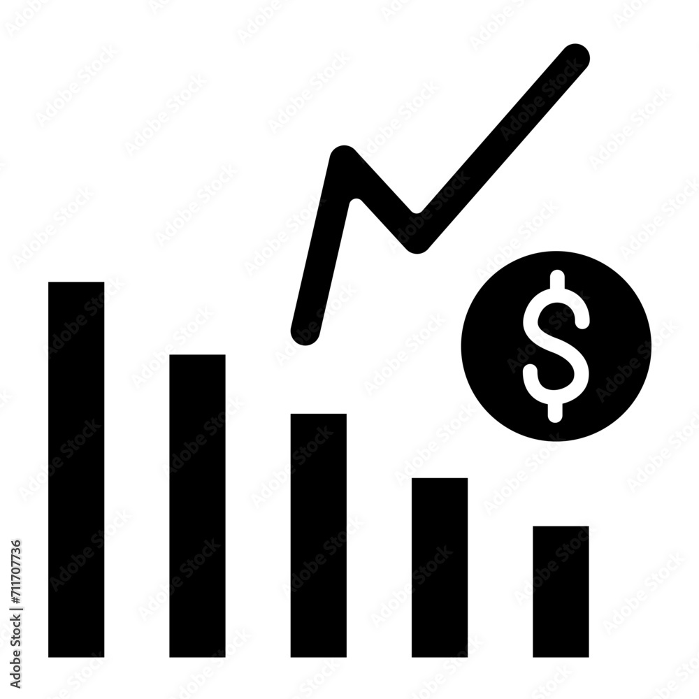 Graph icon vector image. Can be used for Entrepreneurship. Graph icon vector image. Can be used for Entrepreneurship.