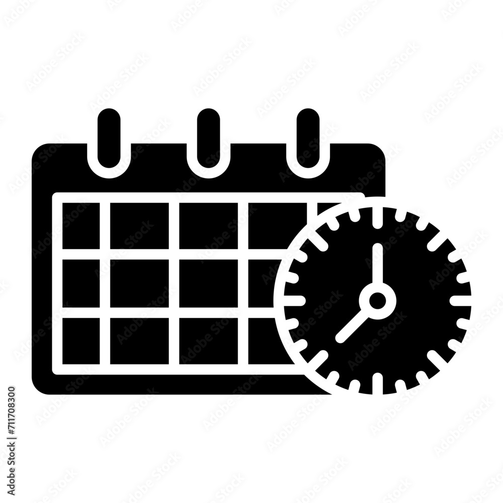 Deadline icon vector image. Can be used for Time and Date. Deadline icon vector image. Can be used for Time and Date.